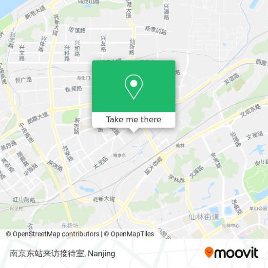 南京东站来访接待室 map