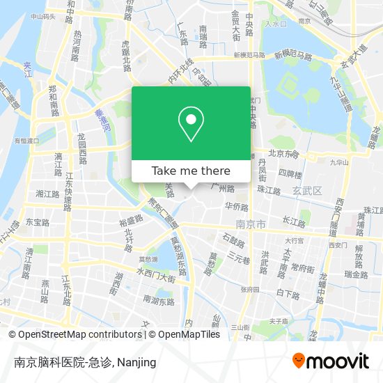 南京脑科医院-急诊 map