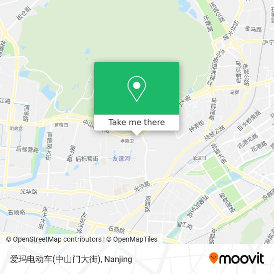 爱玛电动车(中山门大街) map