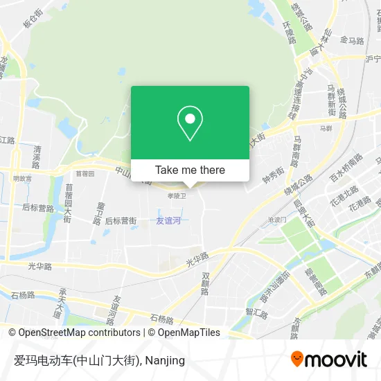 爱玛电动车(中山门大街) map
