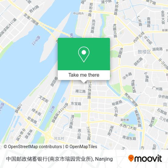 中国邮政储蓄银行(南京市瑞园营业所) map