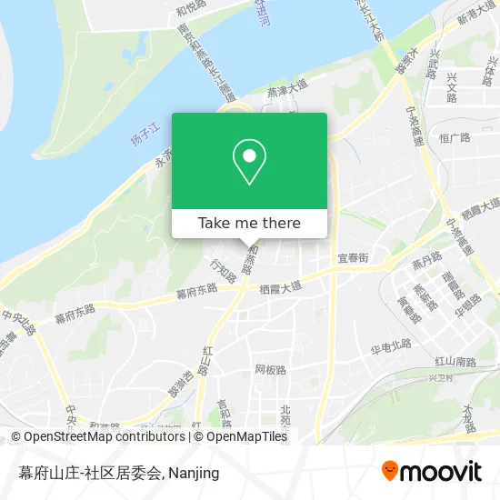 幕府山庄-社区居委会 map