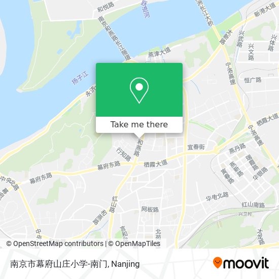 南京市幕府山庄小学-南门 map