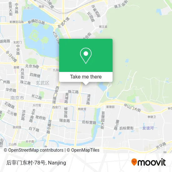 后宰门东村-78号 map