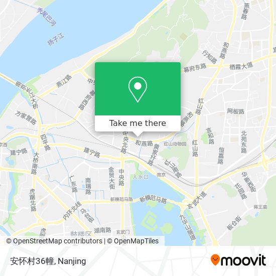 安怀村36幢 map