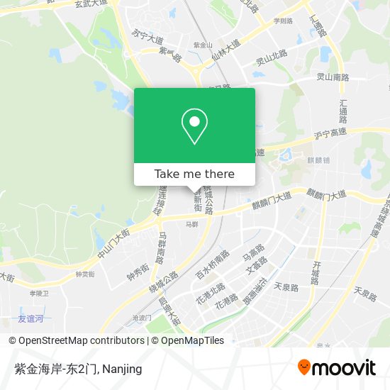 紫金海岸-东2门 map