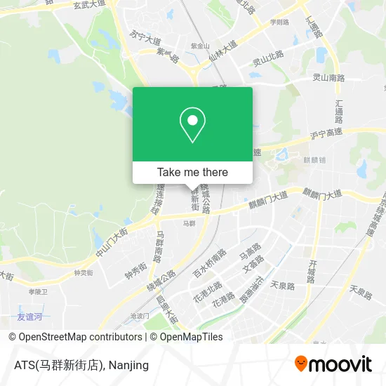 ATS(马群新街店) map