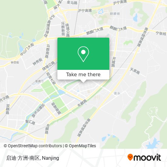 启迪·方洲-南区 map