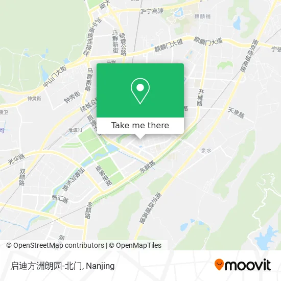 启迪方洲朗园-北门 map