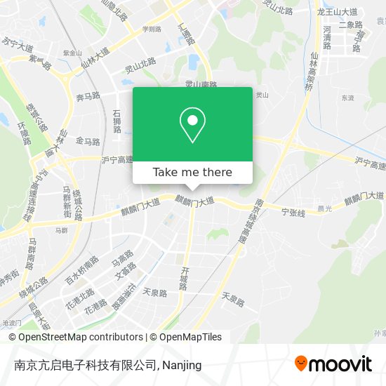 南京亢启电子科技有限公司 map