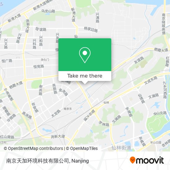 南京天加环境科技有限公司 map