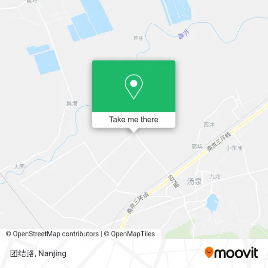 团结路 map
