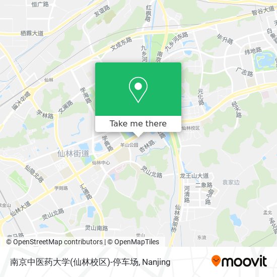 南京中医药大学(仙林校区)-停车场 map