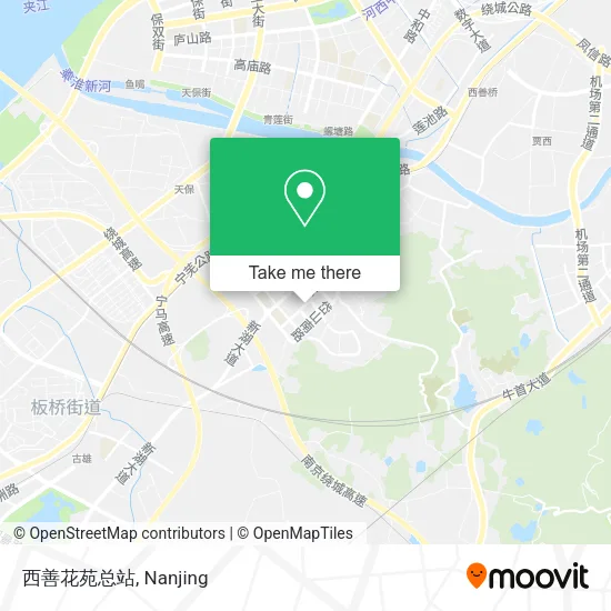 西善花苑总站 map