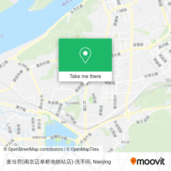 麦当劳(南京迈皋桥地铁站店)-洗手间 map