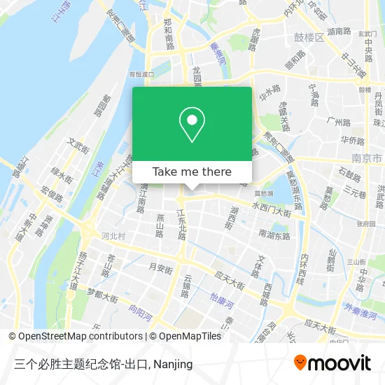 三个必胜主题纪念馆-出口 map