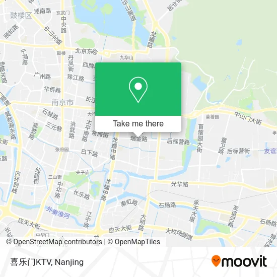 喜乐门KTV map