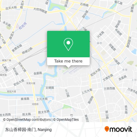东山香樟园-南门 map