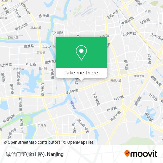 诚信门窗(金山路) map
