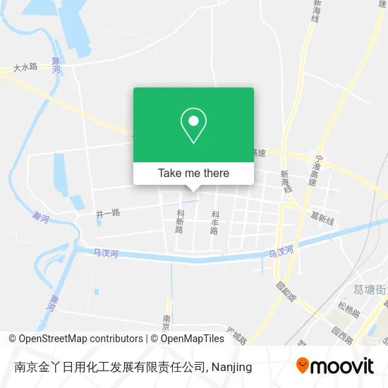 南京金丫日用化工发展有限责任公司 map