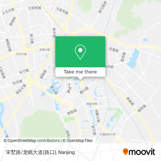 宋墅路/龙眠大道(路口) map