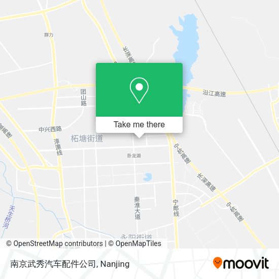 南京武秀汽车配件公司 map