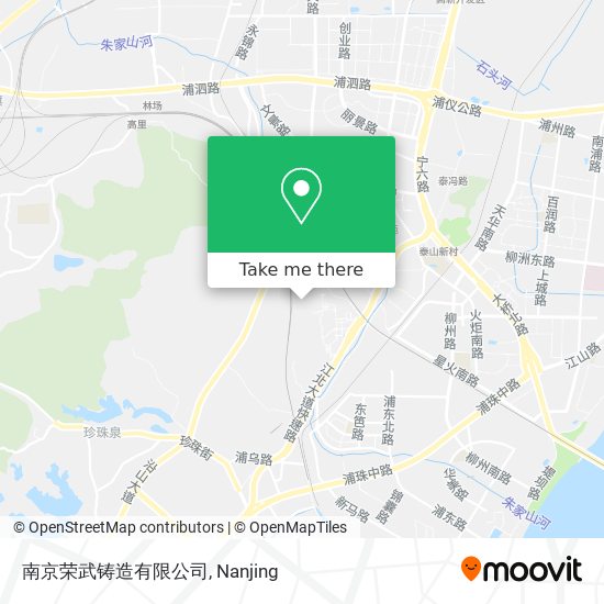 南京荣武铸造有限公司 map