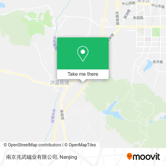 南京兆武磁业有限公司 map