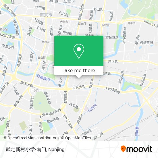 武定新村小学-南门 map