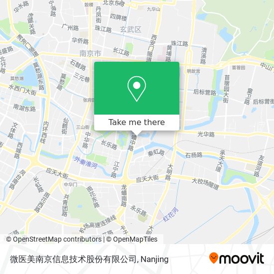 微医美南京信息技术股份有限公司 map