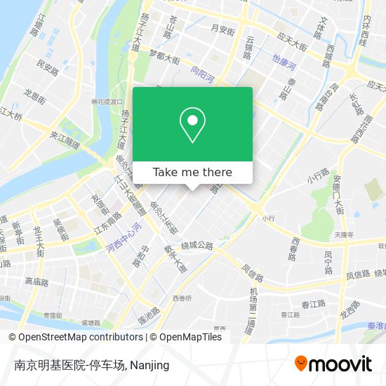 南京明基医院-停车场 map