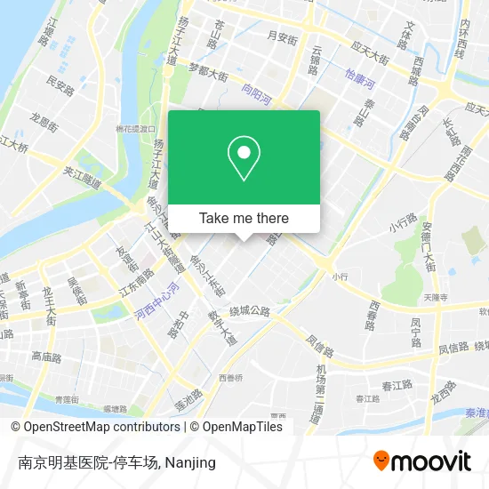 南京明基医院-停车场 map