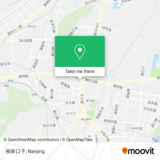 柳家口子 map