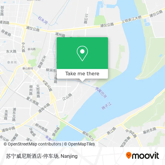苏宁威尼斯酒店-停车场 map