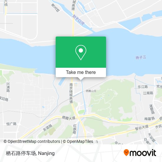 栖石路停车场 map