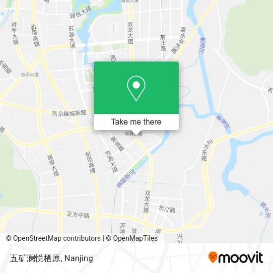 五矿澜悦栖原 map