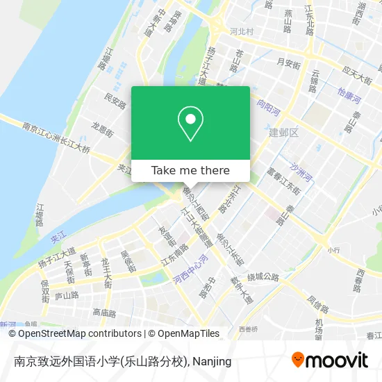 南京致远外国语小学(乐山路分校) map