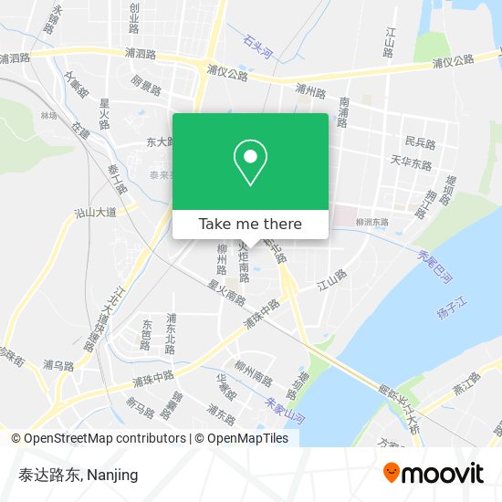 泰达路东 map