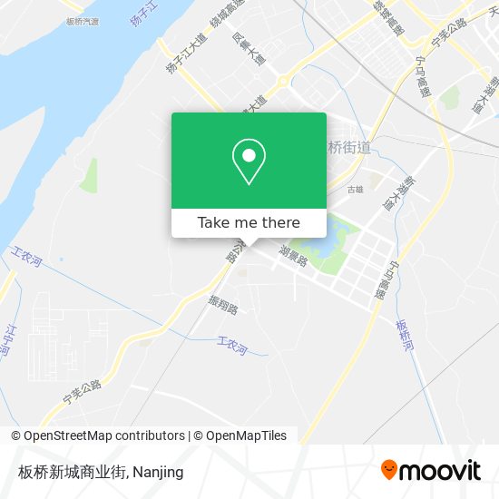 板桥新城商业街 map