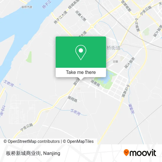 板桥新城商业街 map