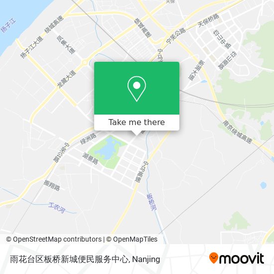 雨花台区板桥新城便民服务中心 map