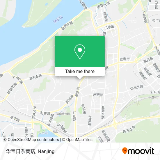 华宝日杂商店 map