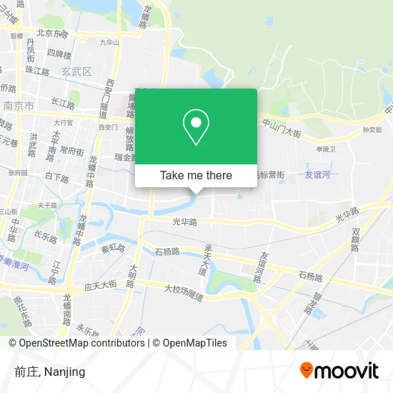 前庄 map