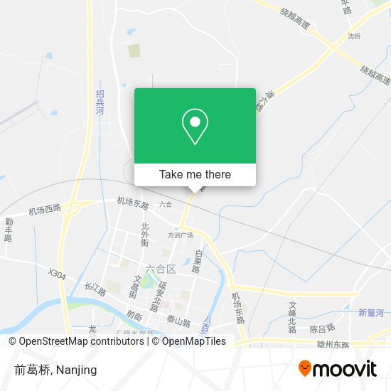 前葛桥 map