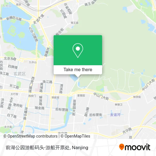 前湖公园游船码头-游船开票处 map