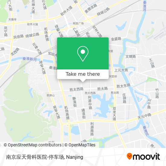 南京应天骨科医院-停车场 map