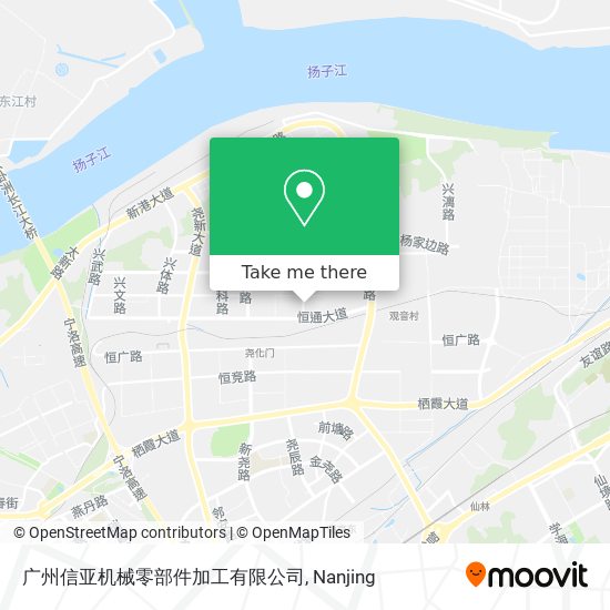 广州信亚机械零部件加工有限公司 map