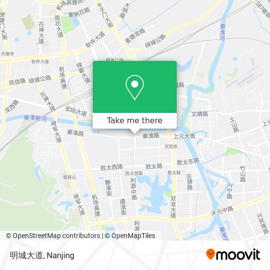 明城大道 map
