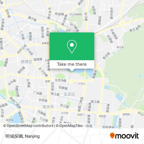 明城探幽 map