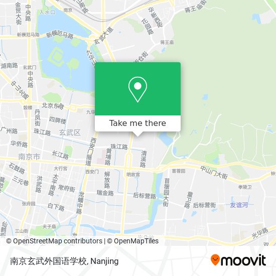 南京玄武外国语学校 map